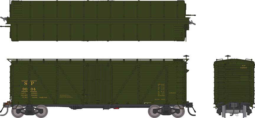 606-171005A Rapido HO B-50-15 Boxcar -- SP
