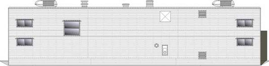 606-138204 Rapido HO Sleeper Trailer