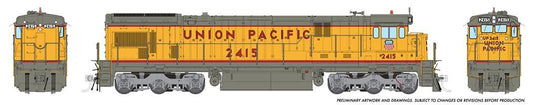 606-42031 Rapido HO GE C30-7 - DC -- Union Pacific #2422