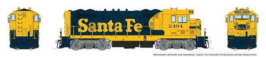 606-70610 Rapido HO CF7 -- AT&SF 2519