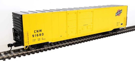 910-3227 WalthersMainline 60' Pullman-Standard Auto Parts Boxcar (10' and 6' doors) - Ready to Run -- Chicago & North Western(TM) #91680