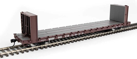 910-5858 WalthersMainline 60' Pullman-Standard Bulkhead Flatcar (48' IL) - Ready to Run -- BNSF #545018