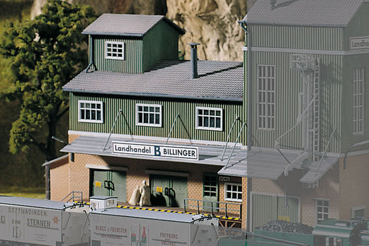 Classic Line Billingers Co-Op Storage, Building Kit (HO-Scale)