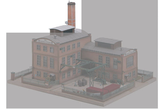 Classic Line Factory Chimney, Building Kit (HO-Scale)