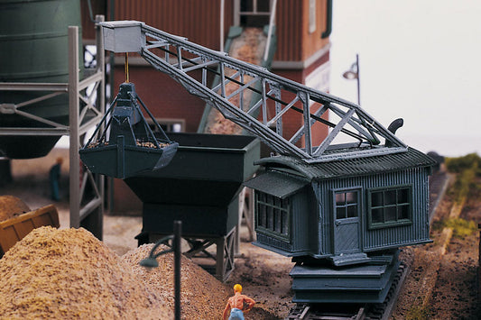 Classic Line Sand Works Unloading Crane, Building Kit (HO-Scale)