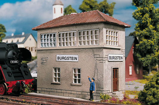 Hobby Line Burgstein Switch Tower, Building Kit (HO-Scale)