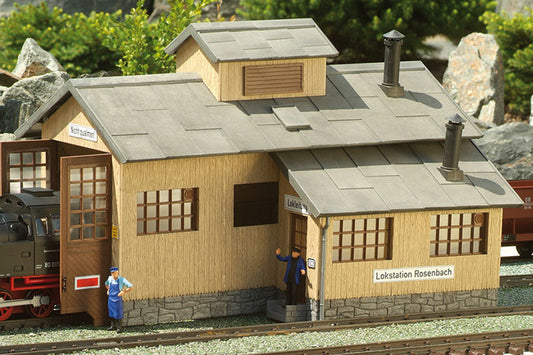 Rosenbach Engine Shed, Building Kit (G-Scale)
