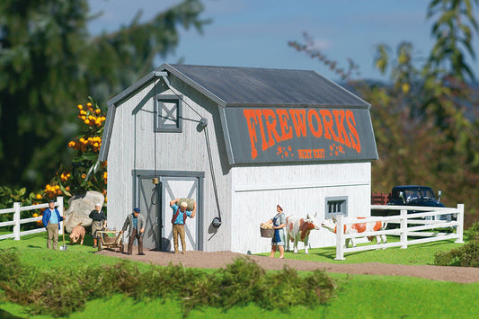 White Barn, Building Kit (G-Scale)