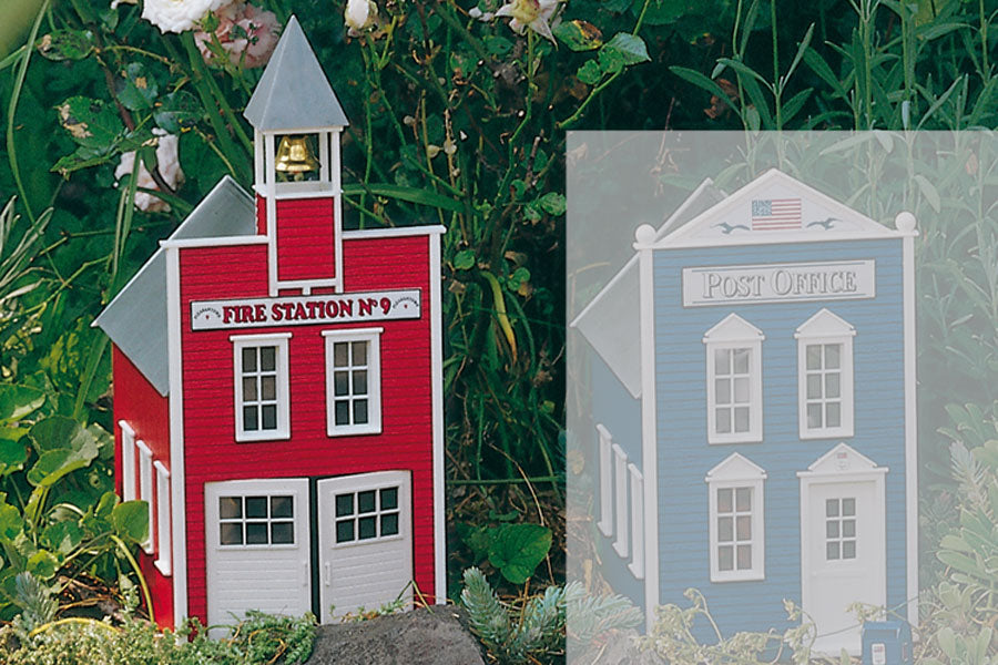 Fire Station Number 9, Building Kit (G-Scale)
