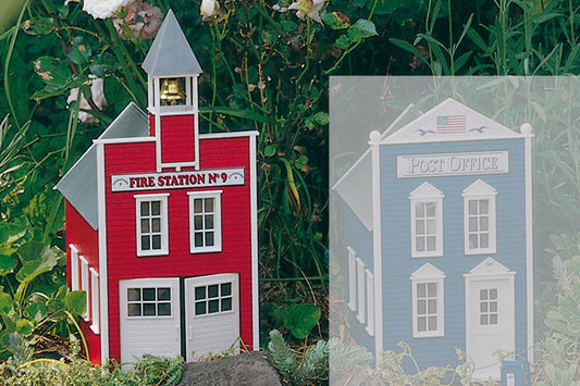 Fire Station Number 9, Building Kit (G-Scale)