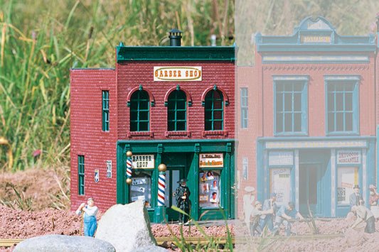 Davids Barber Shop, Building Kit (G-Scale)