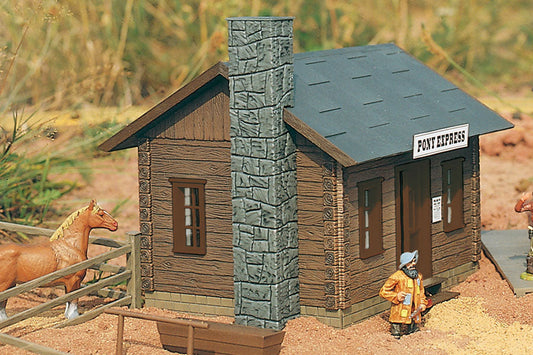 Pony Express Cabin, Building Kit (G-Scale)