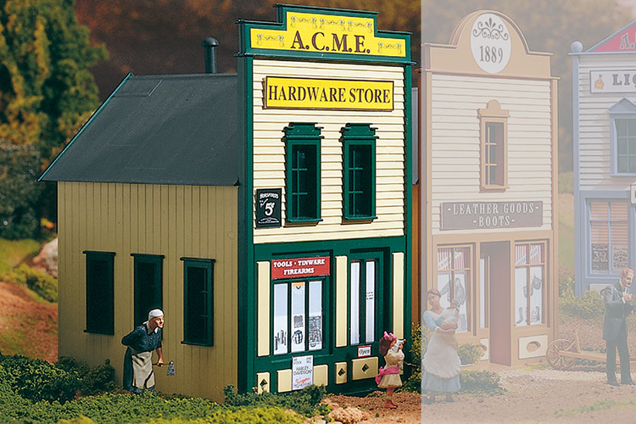 Acme Round Building PIKO 62236 ACME Hardware Store, Building Kit (G-Scale) – Reed's Hobby Shop