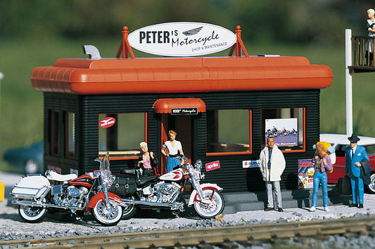 Peters Motorcycle Shop, Building Kit (G-Scale)