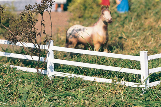 White Wooden Fence (G-Scale)