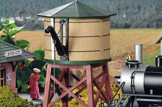 River City Water Tower Built-Up Building (G-Scale)