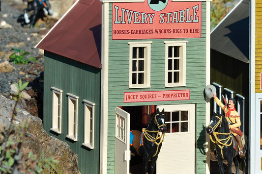 River City Squires Livery Built-Up Building (G-Scale)