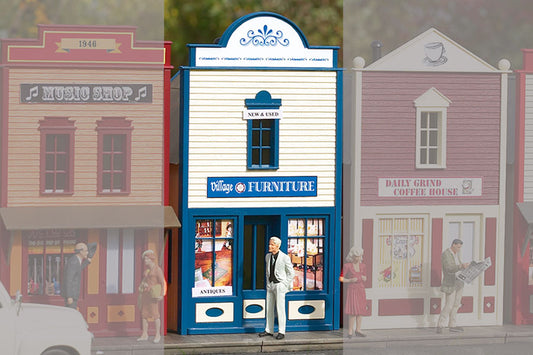 Qwik-Kit Village Furniture Building (G-Scale)