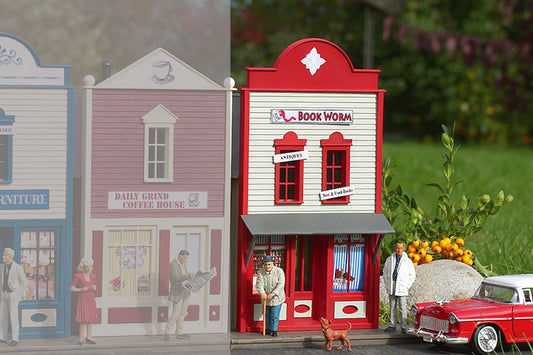 Qwik-Kit Book Worm Book Shop Building (G-Scale)