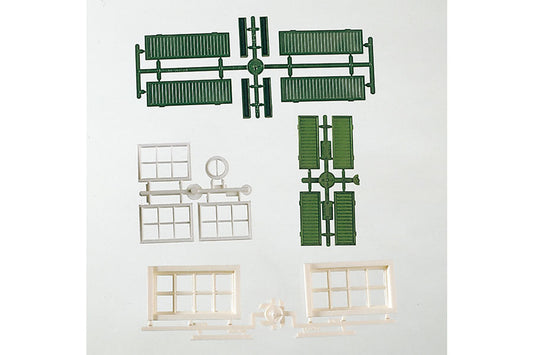 Components: Windows & Shutters (G-Scale)
