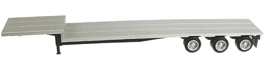 326-5332 Herpa HO 48' Tri-Axle Drop Deck Trailer