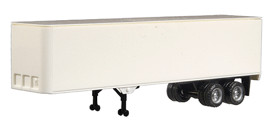 326-5272 Herpa HO 40' Dry Box Van -- WhIte