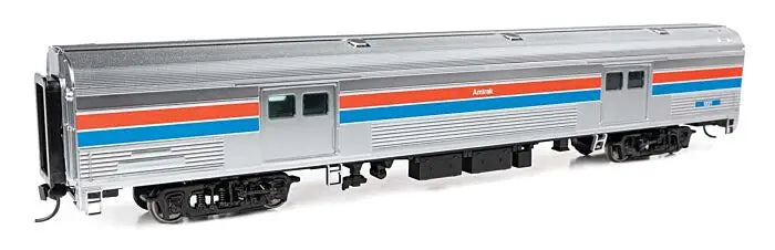 920-13074 WalthersProto 73' Budd Baggage Car - Ready to Run -- Amtrak Phase II #1221