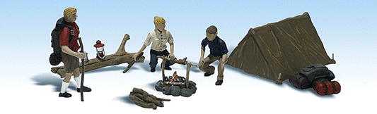 785-1917 WS HO Campers w/Tent