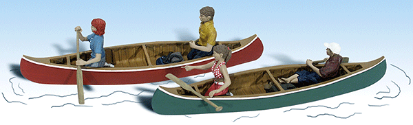 785-1918 WS HO Canoers
