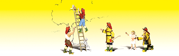 785-2151 WS N Firemen To The Rescue