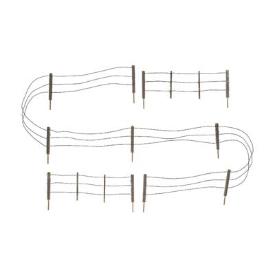 785-2990 WS N Barbed Wire Fence