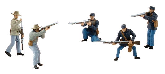 785-4445 WS O US Civil War Soldiers