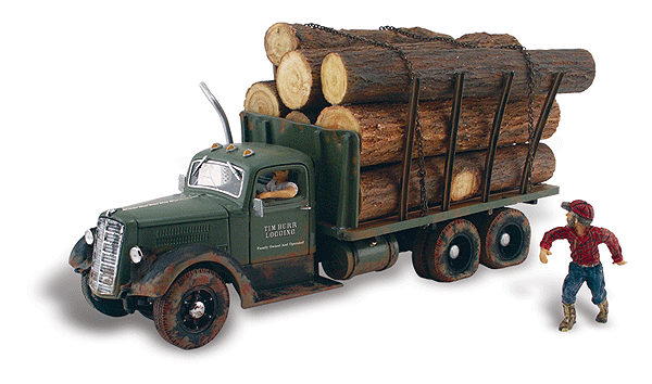 785-5343 WS N Tim Burr Logging Truck