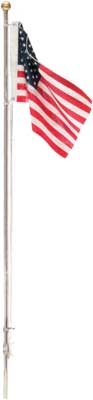 785-5950 WS U.S. Flag & Pole - Small
