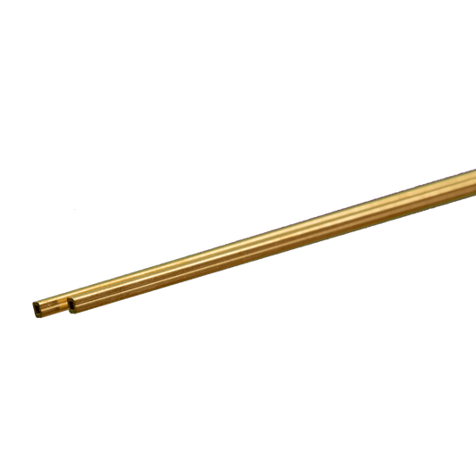 370-8151 K&S Square Brass Tube 1/8"