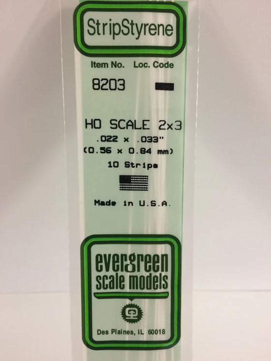 269-8203 Evergreen Strip -- HO 2x3