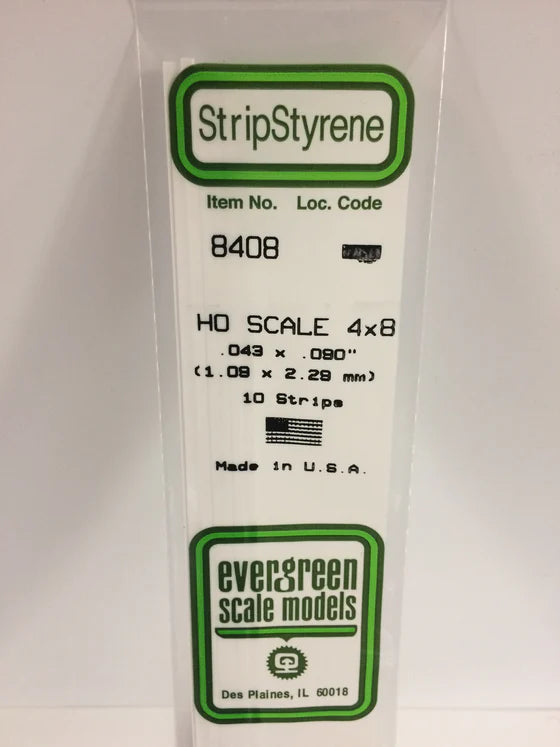 269-8408 Evergreen Strip -- HO 4x8