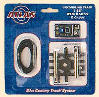 151-6059 Atlas O -- Uncoupling Track - 1-3/4" Straight