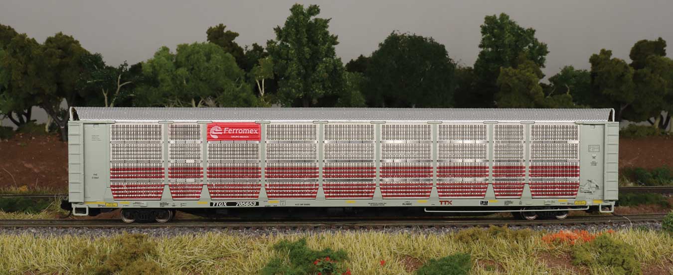 85-19481 IRC N Bi-Level Auto Rack -- Ferromex