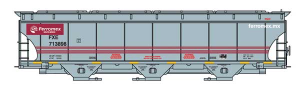 85-67262 IRC N Trinity 5161 Covered Hopper - Ferromex