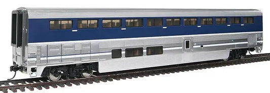 920-12015 WalthersProto 85' Pullman-Standard Superliner I Coach - Lighted - Ready to Run -- Amtrak(R) Surfliner