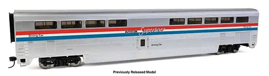 920-12034 Walthers HO Proto 85' PS Superliner I Diner - Lighted -- Amtrak #38003