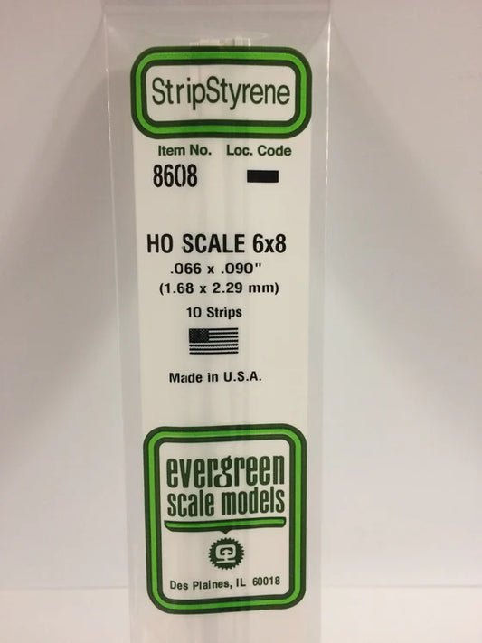 269-8608 Evergreen Strip -- HO 6x8