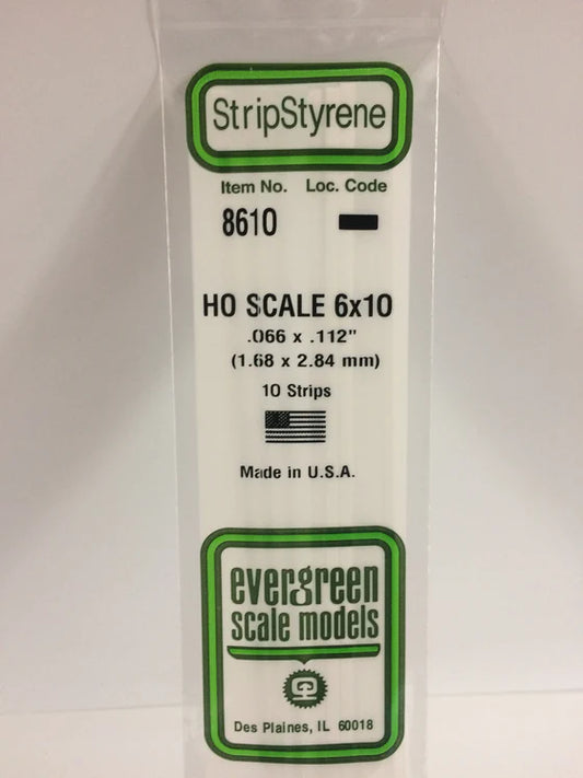 269-8610 Evergreen Strip -- HO 6x10