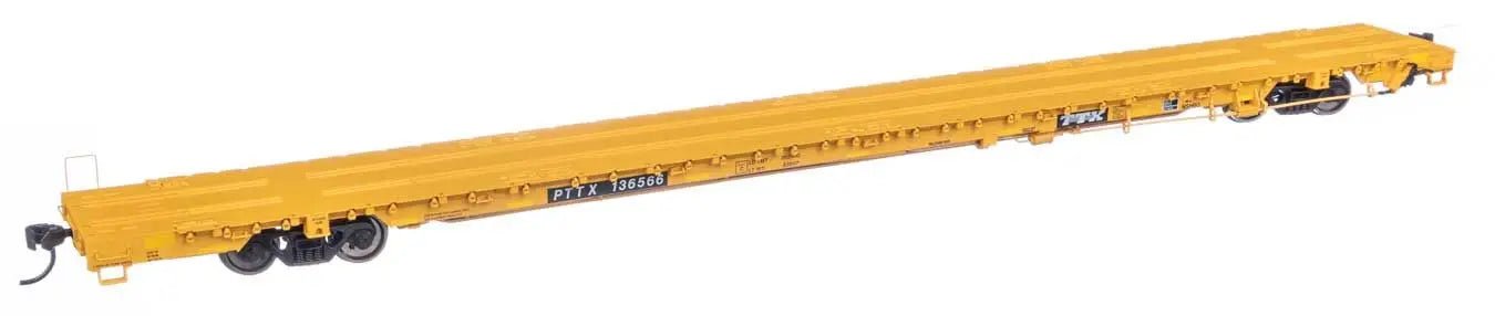 920-104606 Walthers Proto 89' Greenbrier TTX 110-ton Flatcar - Ready to Run -- TTX PTTX #136566