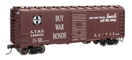 910-2744 Walthers HO 40' 1937 AAR Boxcar - ATSF 148602