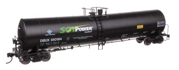 910-48238 Walthers HO 25K-Gal Tank Car - DBUX 250184