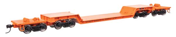 910-50226 Walthers HO 81' Depressed Flatcar -- SF #90012