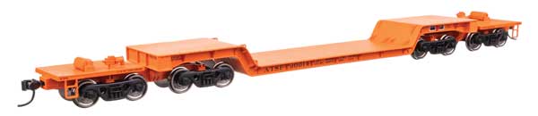 910-50227 Walthers HO 81' Depressed Flatcar -- SF #90014