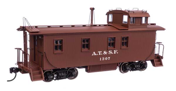 920-103204 Walthers HO 30' Wood Caboose - ATSF #1307